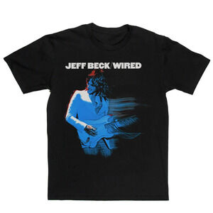 Wired Jeff Beck Retro Music Fan Black Graphic Unisex T-Shirt